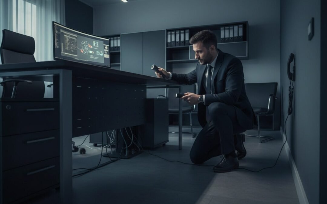 Come scoprire microspie in ufficio a Cerignola con un tecnico investigativo esperto