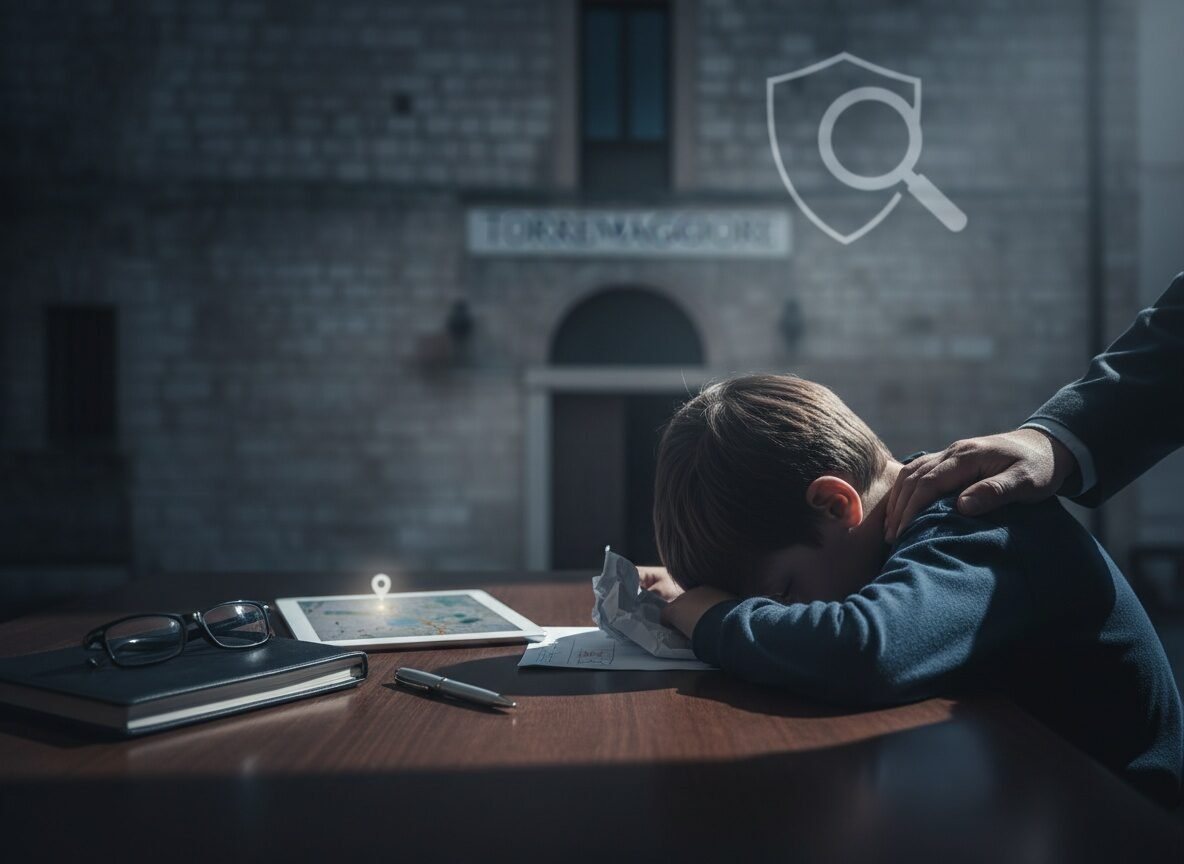 figlio vittima bullismo illustration 1